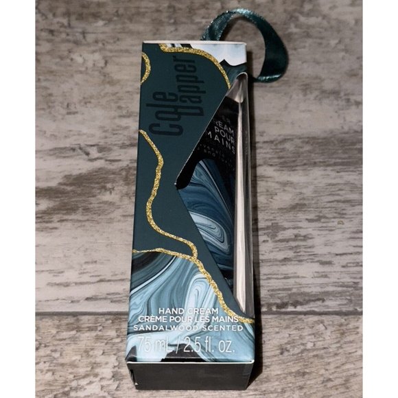 Cole Dapper Men's Hand Cream Rejuvenate Sandalwood Scented 2.5oz / 75mL - Picture 2 of 5